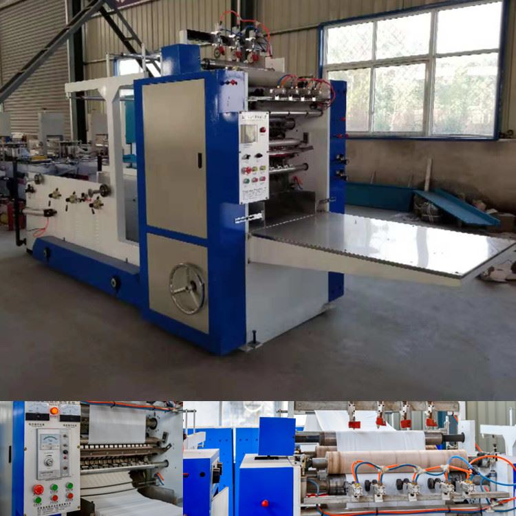 facial tissue machine